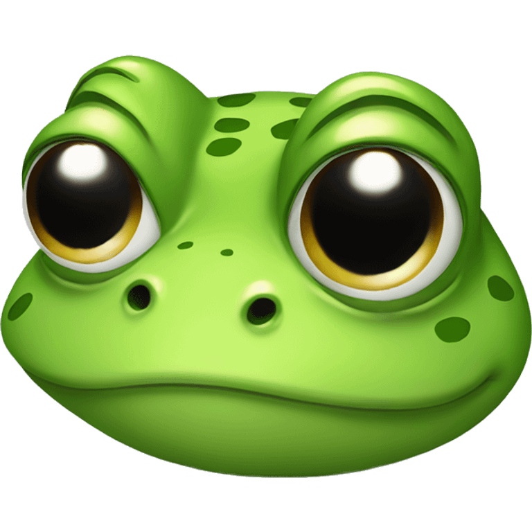 Frog sad emoji