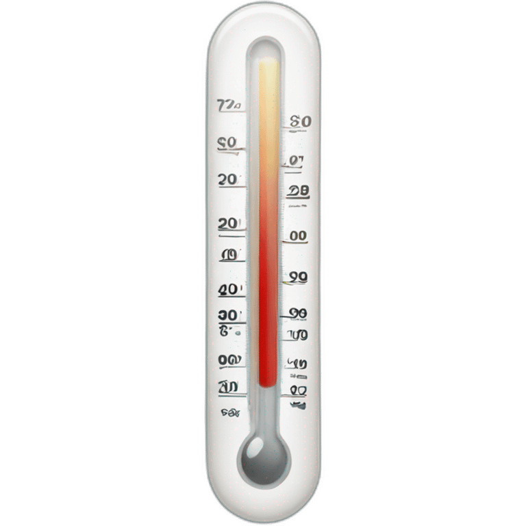 Thermometer emoji