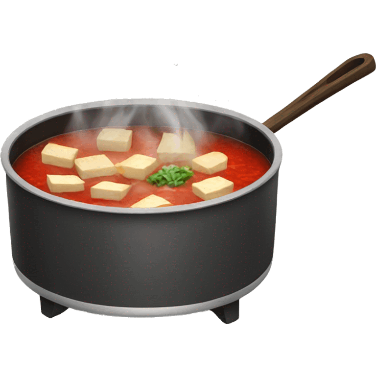 Hot pot emoji