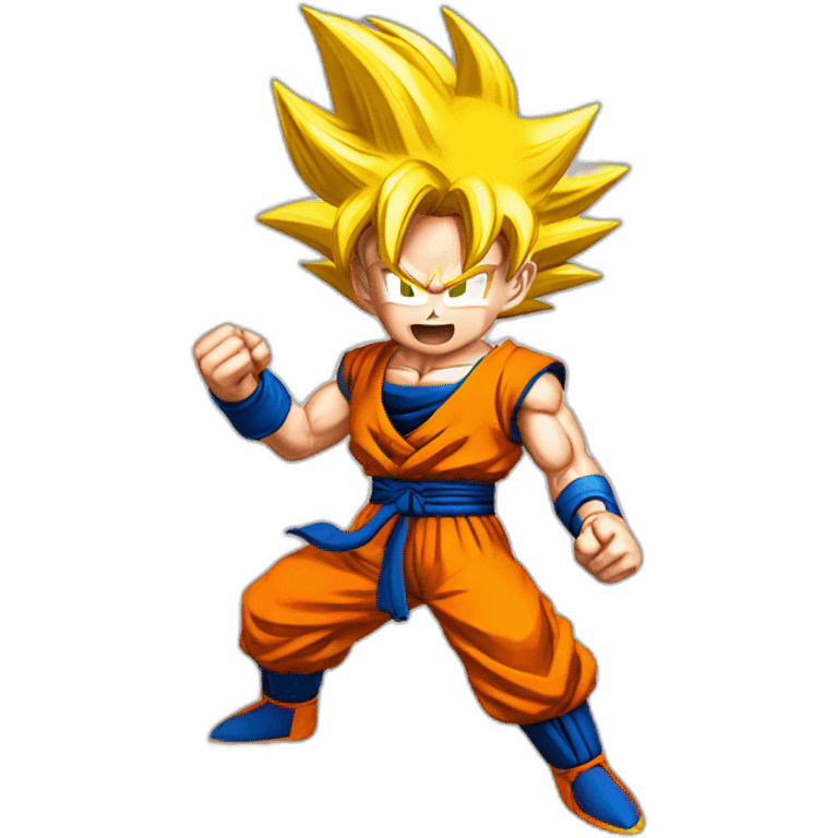 Goku super saiyan emoji