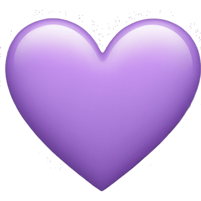 light purple heart  emoji