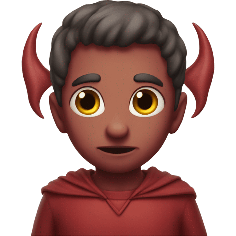 Innocent devil  emoji