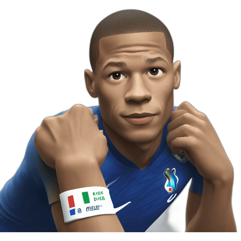 Mbappé France coupe du monde emoji