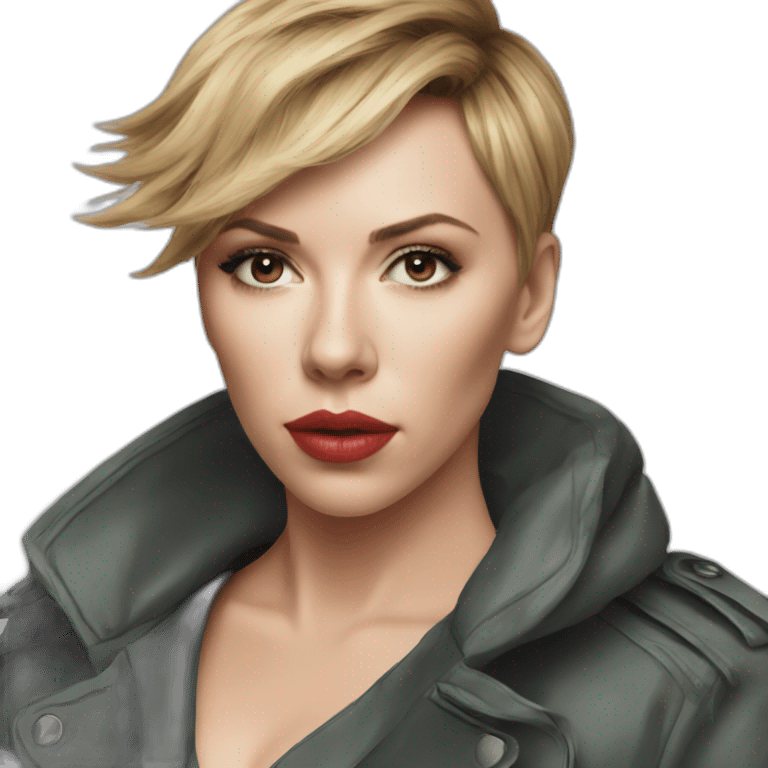 Scarlett Johansson emoji