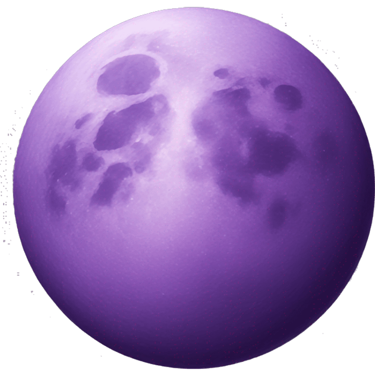 purple  moon emoji