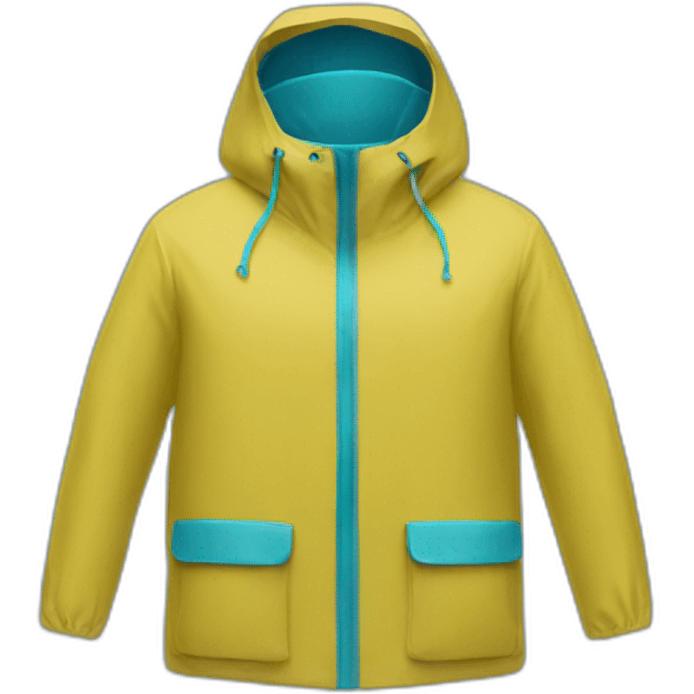 rain jacket emoji