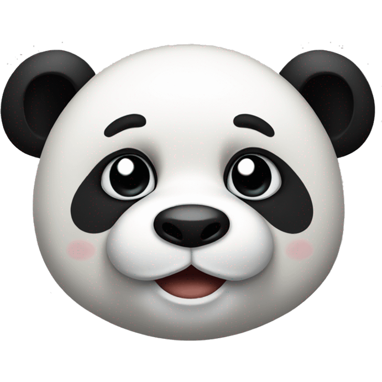 Panda enojado  emoji