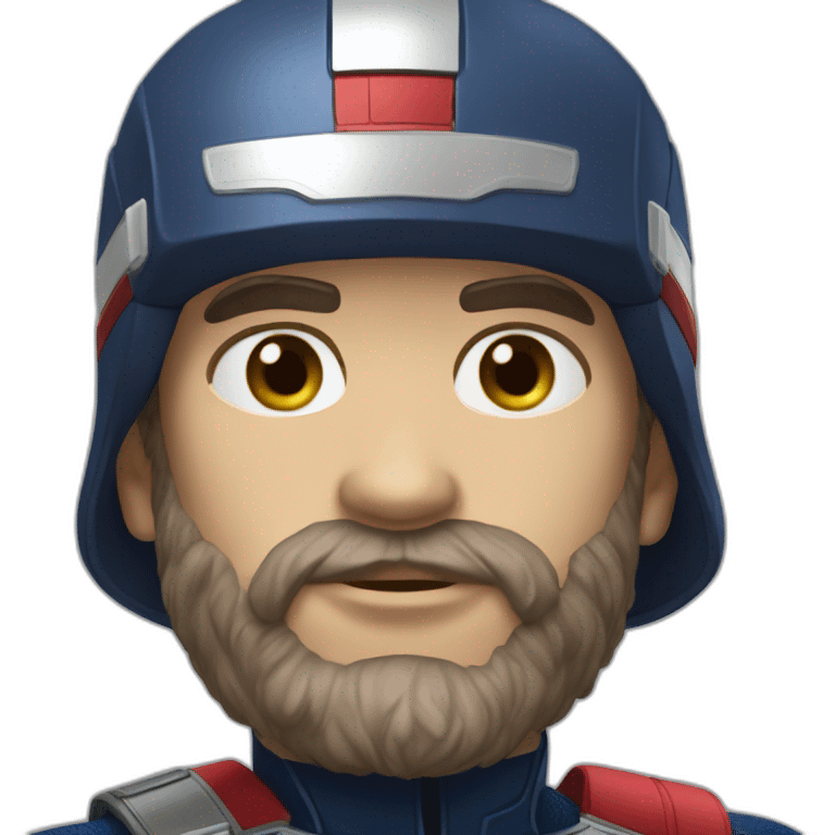 capitaine america realistic emoji