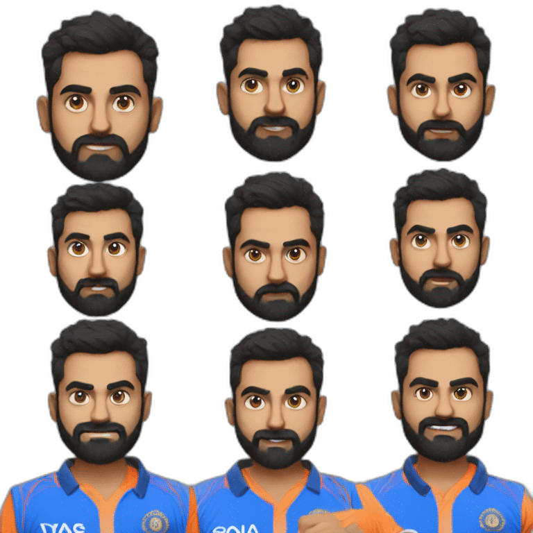 Kohli Rohit  emoji