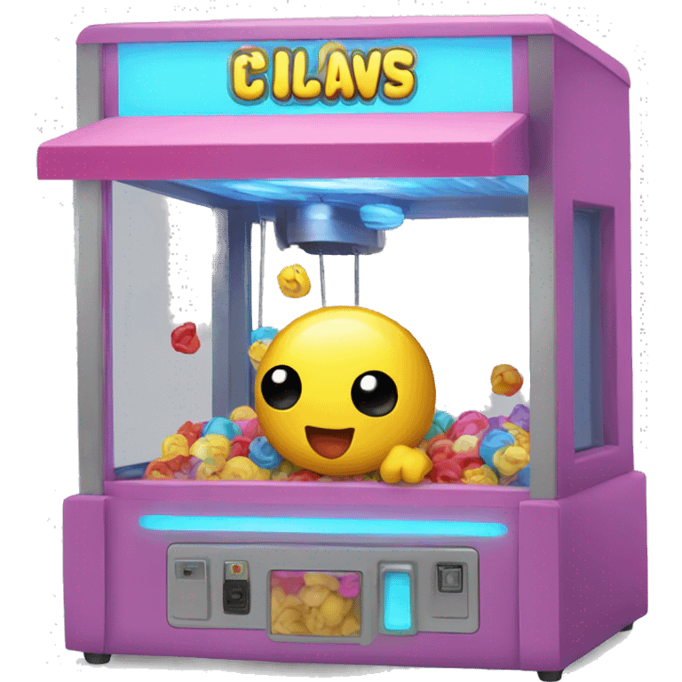 Claw machine emoji