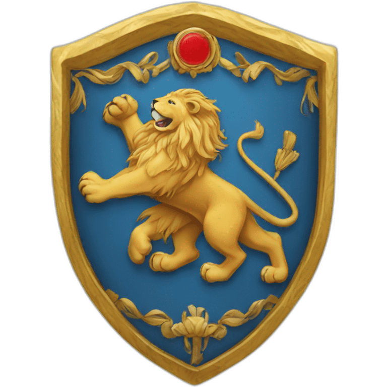 lions 'coat of arms emoji