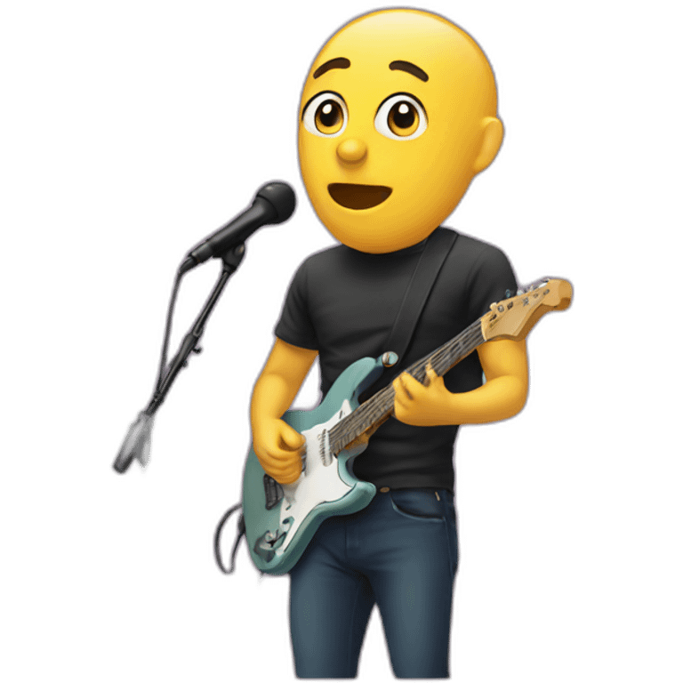 Watching concert emoji