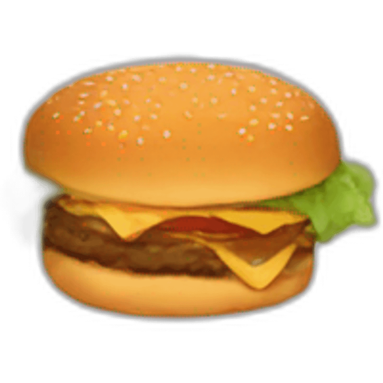 Best burger ever made emoji