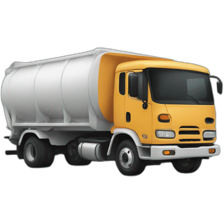 idling truck emoji