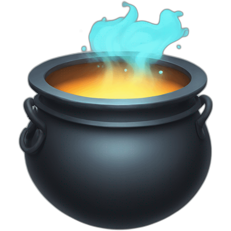 stirring magic cauldron emoji