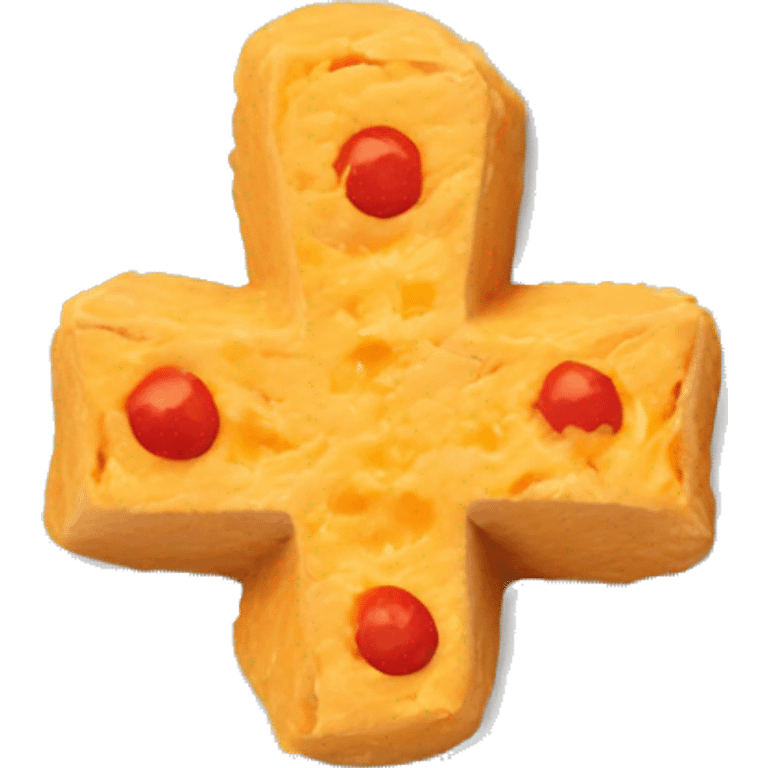 Pimento cheese with an X over it  emoji