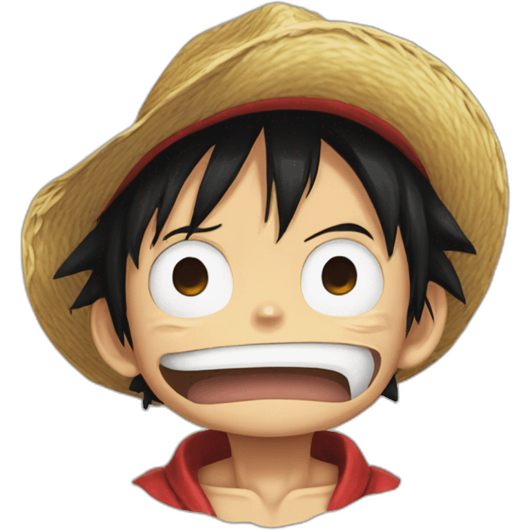 Sad Monkey d luffy emoji