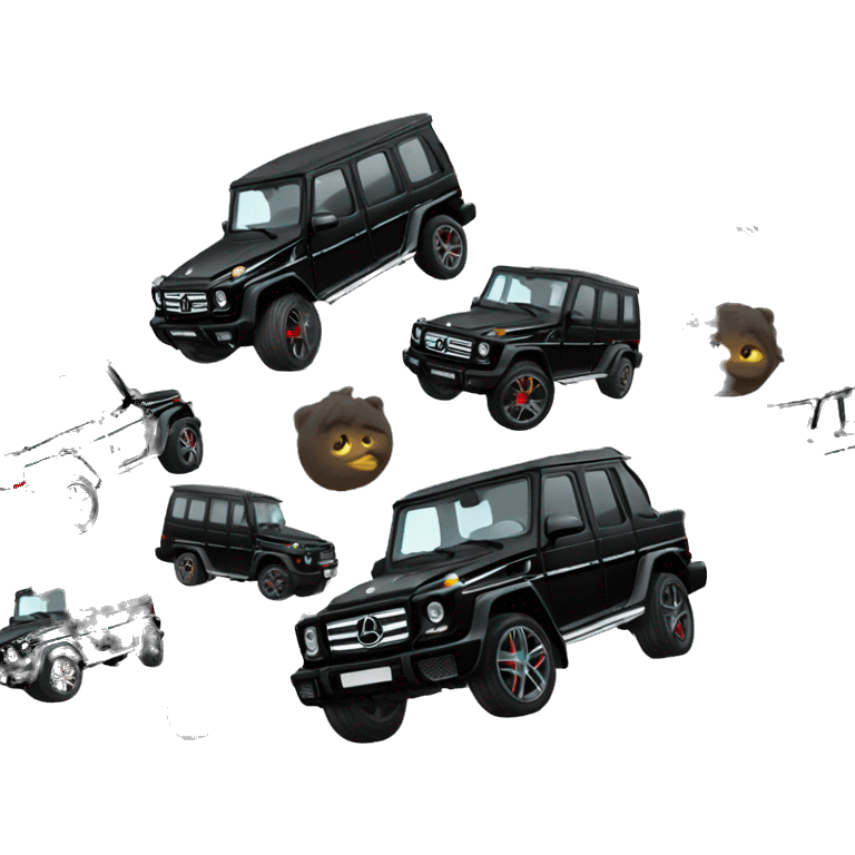 G wagon black emoji