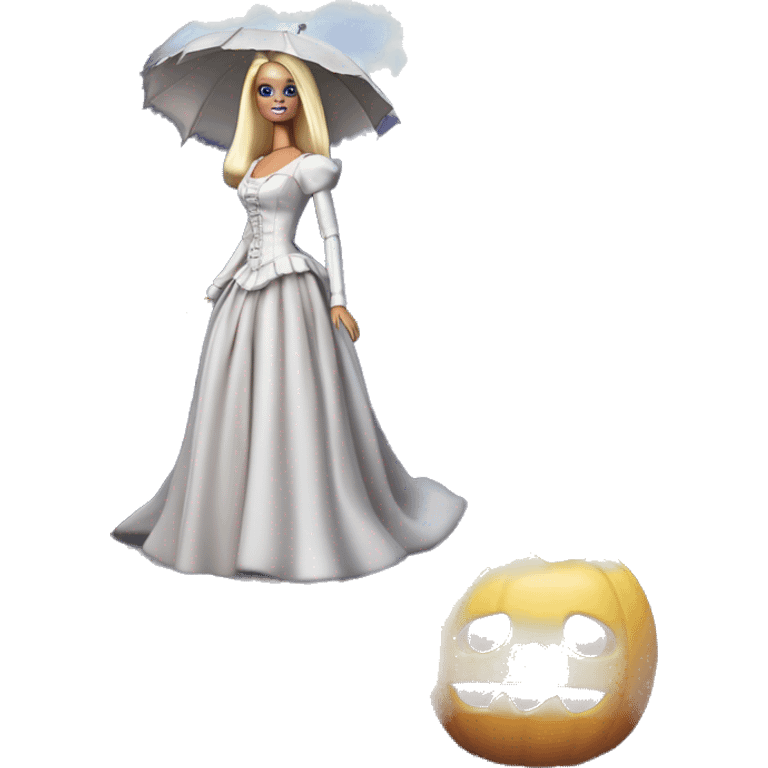 Barbie’s very old run-down dusty frightening dangerous ghost-ridden haunted dream mansion nightmare scenario full harvest moon  emoji