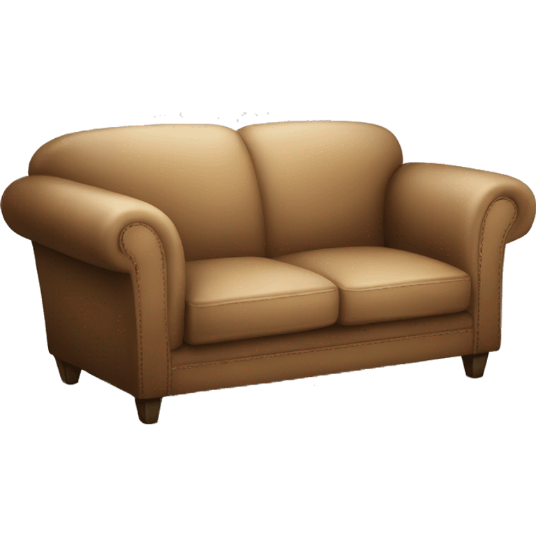 A comfy sofa emoji