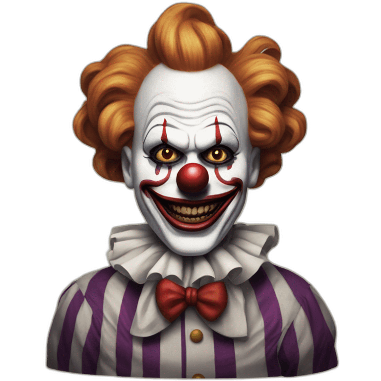 Twisty the clown from American horror story emoji