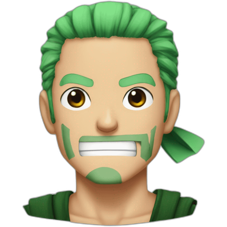 Zoro de one piece emoji