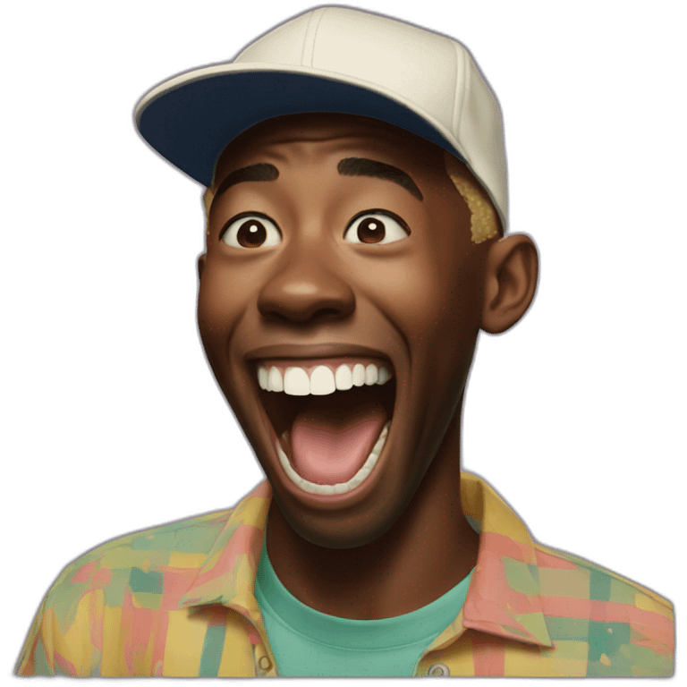 tyler the creator laughing emoji