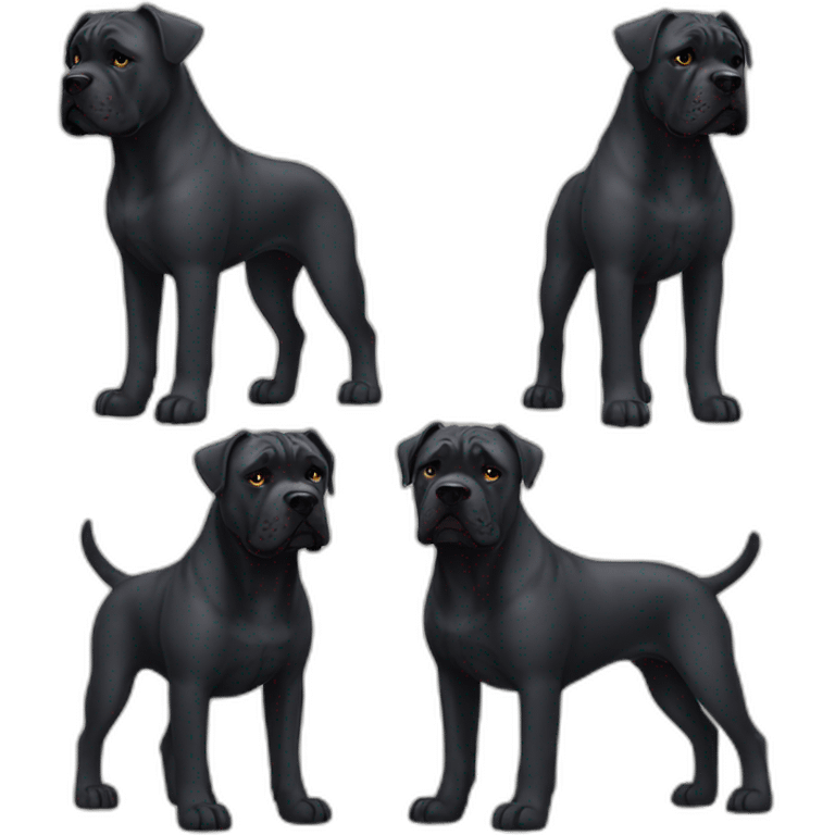 dog cane corso emoji