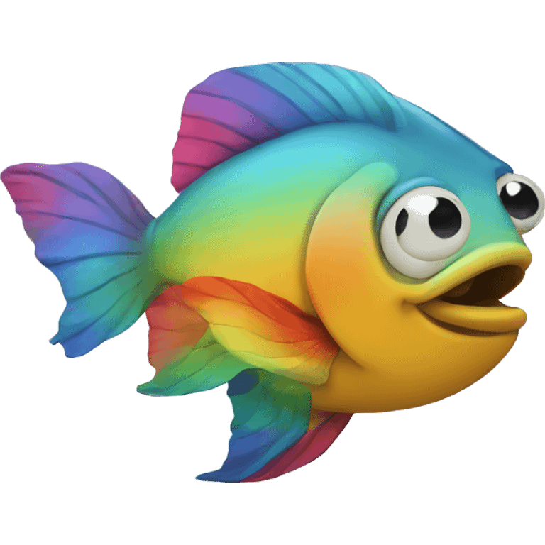 Gay fish emoji