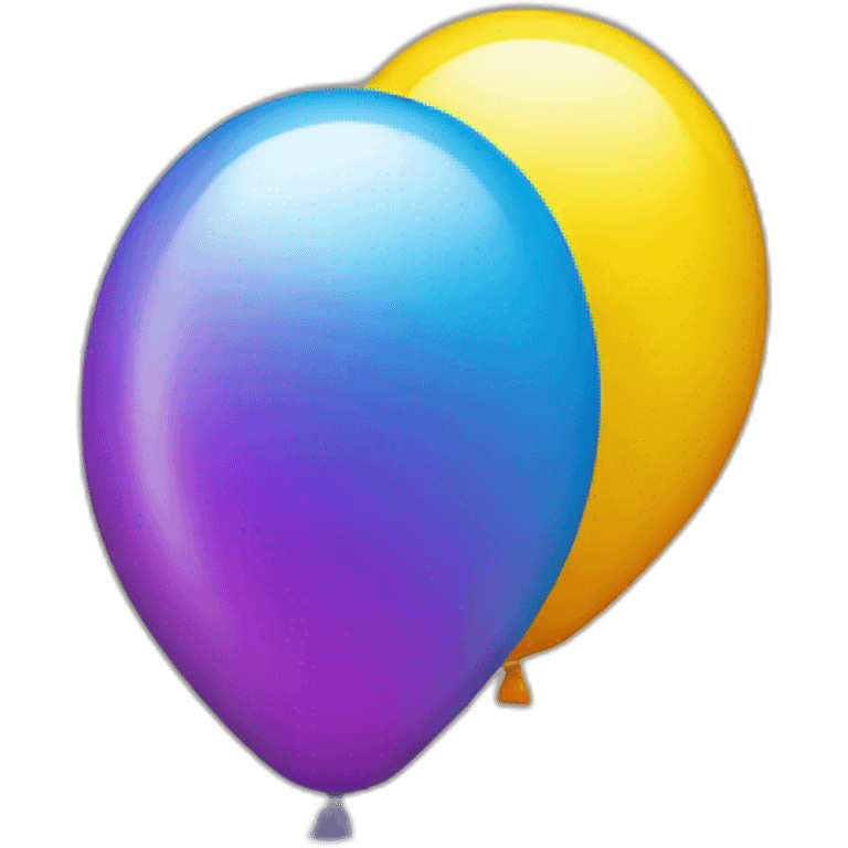 balloon five emoji