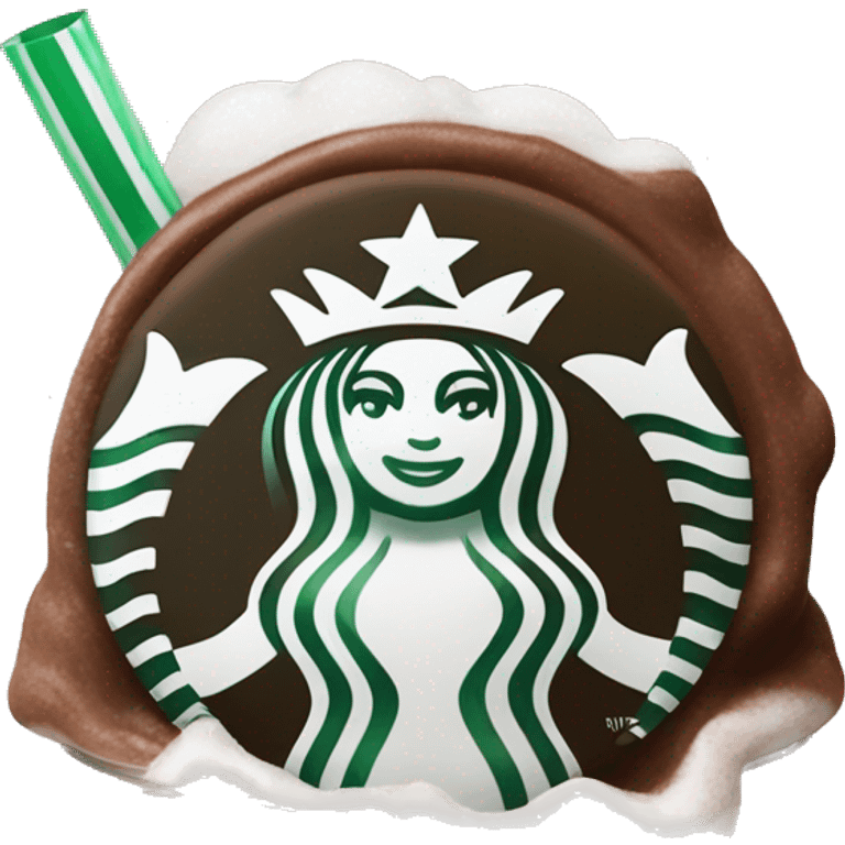 Peppermint Starbucks Frappuccino  emoji