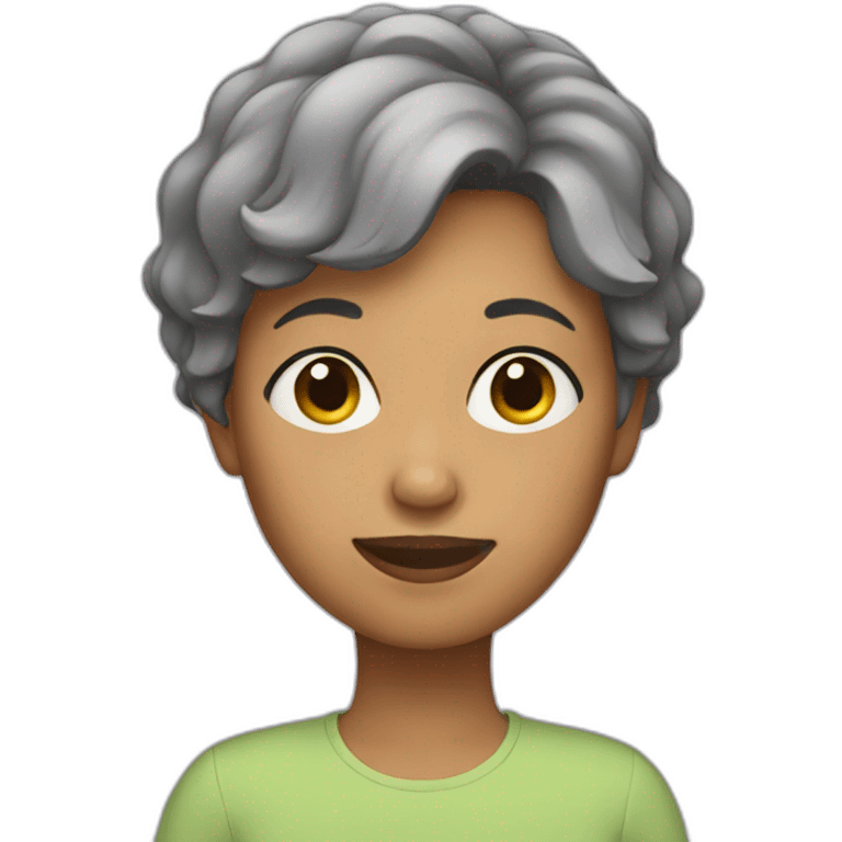 mother with short hair emoji