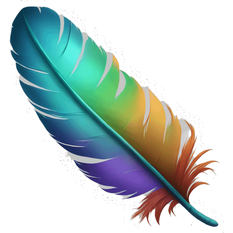 Feather emoji