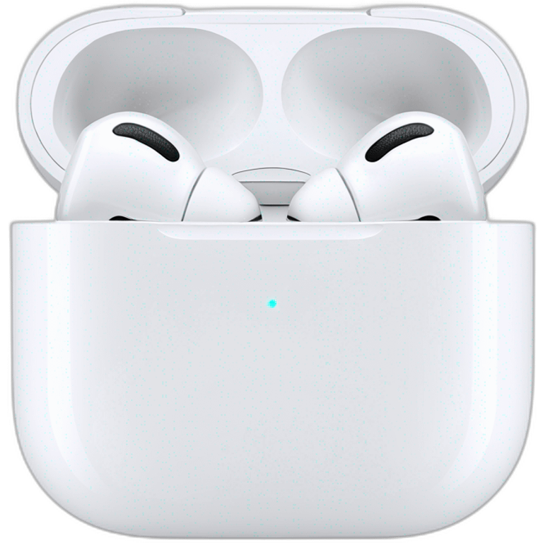 White Apple Air Pods Pro 2nd generation  emoji