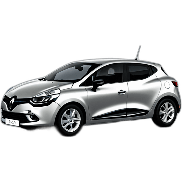 Renault Clio IV grise  emoji