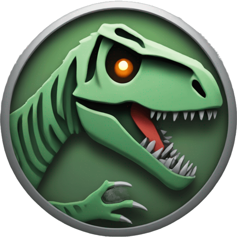 Jurassic park logo emoji