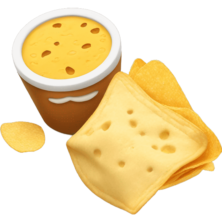 Chips and queso  emoji