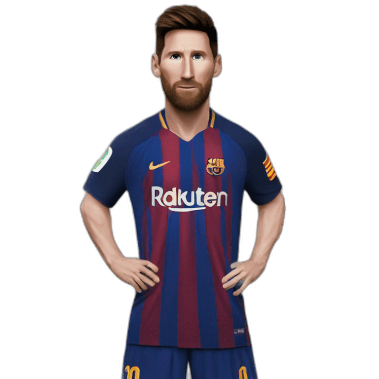 Messi qui écrase ronaldo emoji