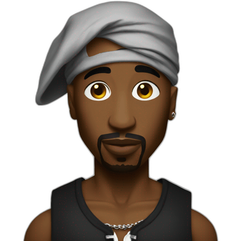 Tupac shakur emoji