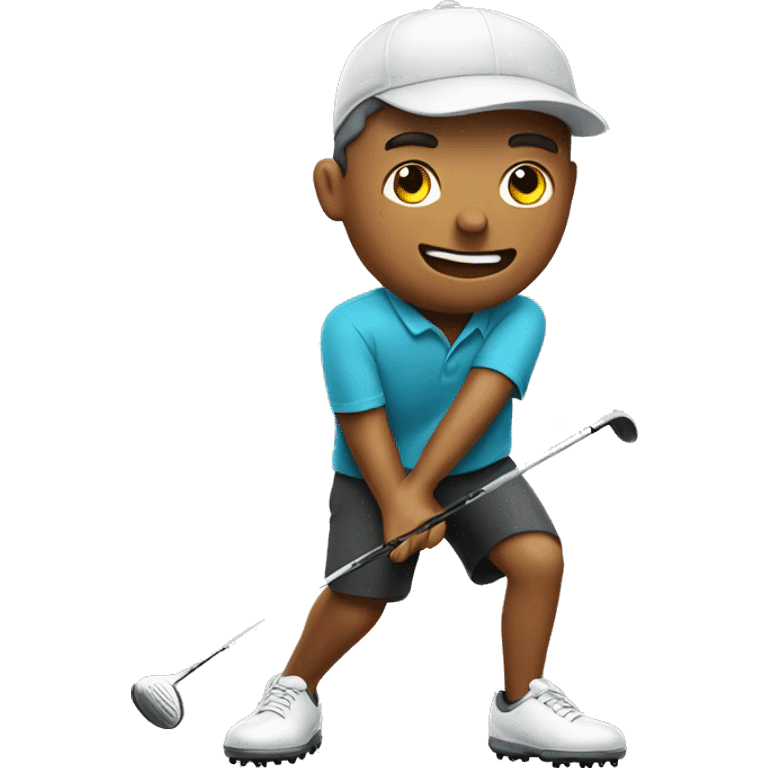 Golfer emoji