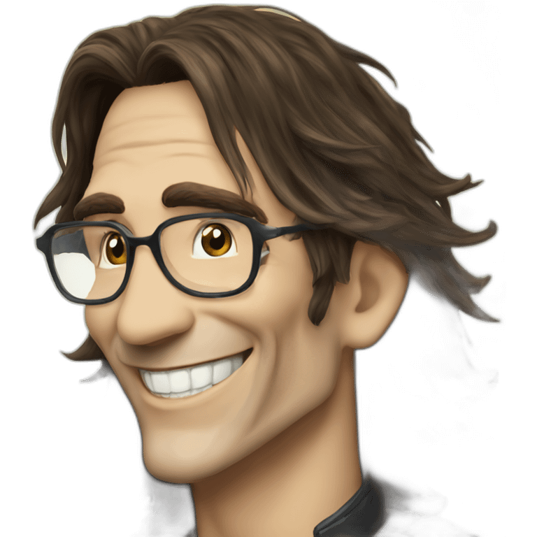 Steve vai sonriendo emoji