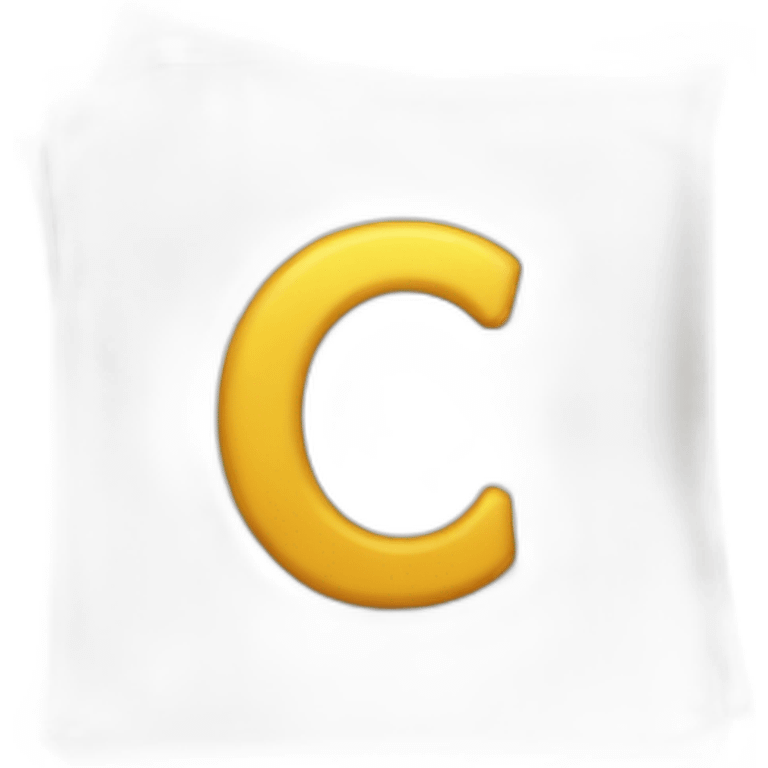 c LETTER emoji