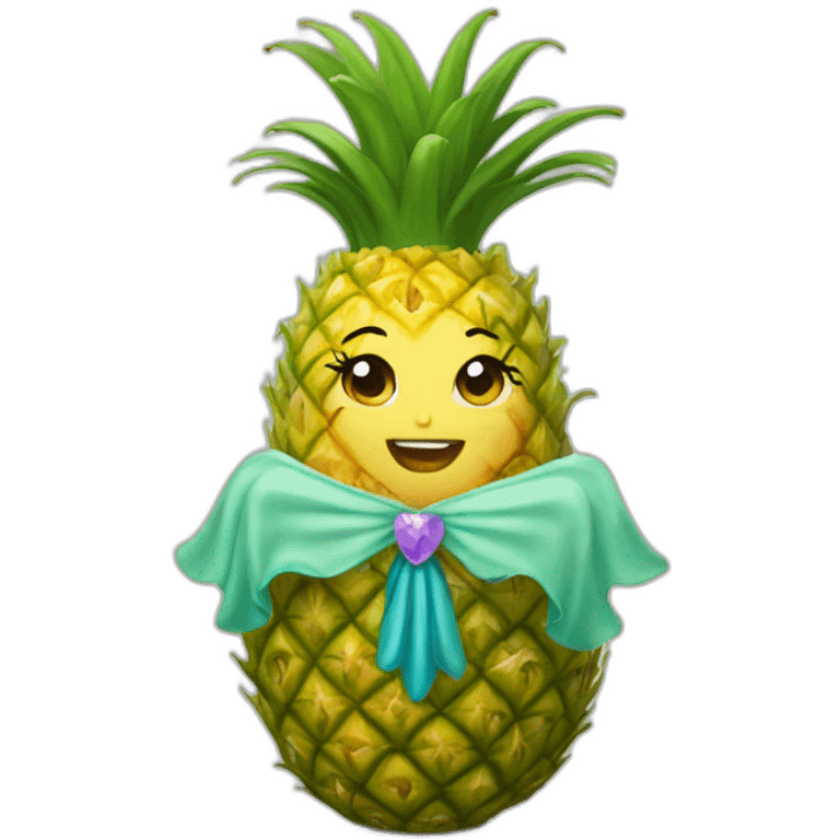 fairy godmother pineapple emoji