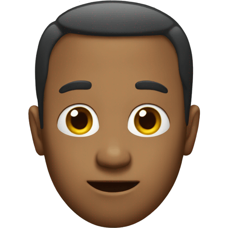 Man with big head  emoji