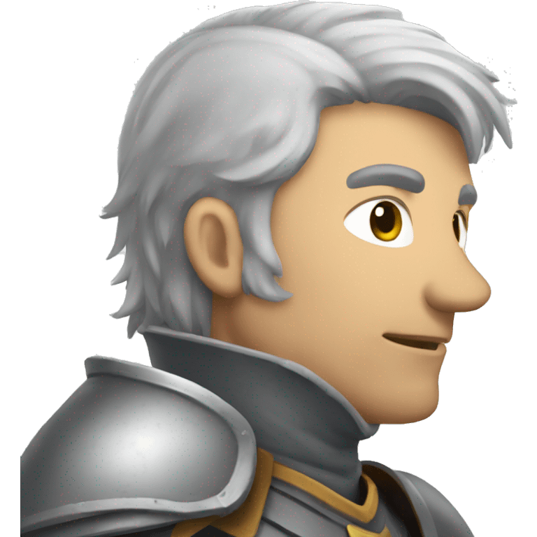 grey hair knight emoji