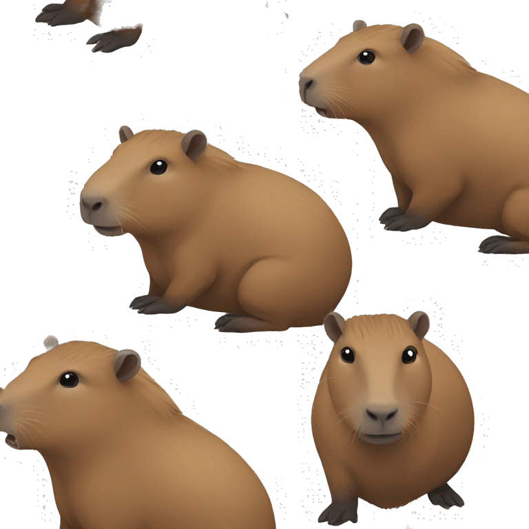 Capybara emoji