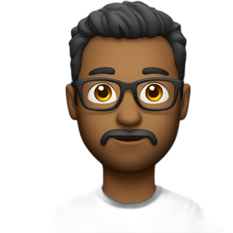 a really focused developer emoji