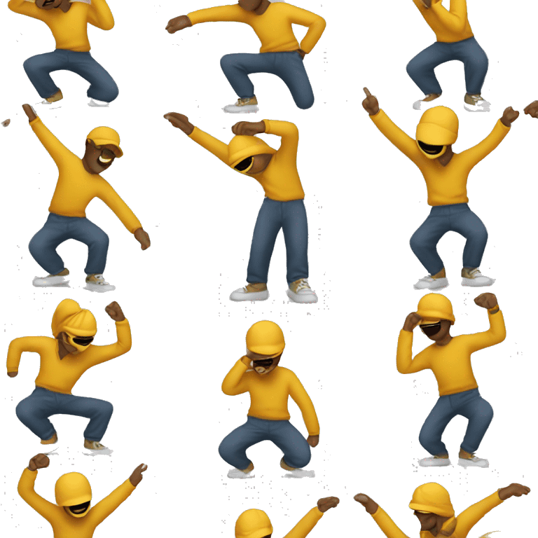 Dabbing emoji