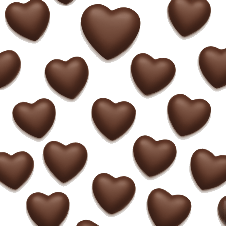 Heart shaped chocolate box emoji