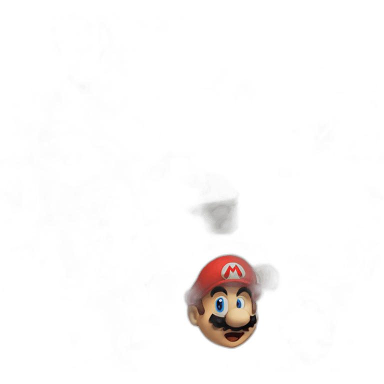 Mario from super Mario bros emoji